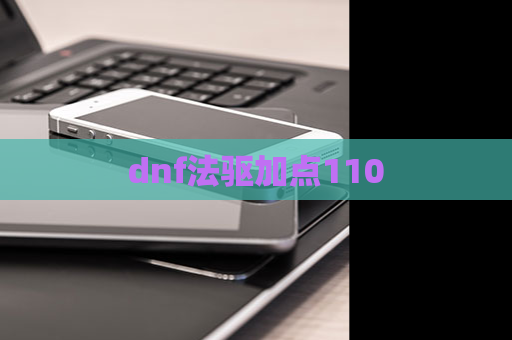 dnf法驱加点110